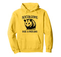 Socializing Was Mistake Funny Opossum Hoodie - Graphic Print Unisex - T-Shirt, Sweatshirt, Hoodie