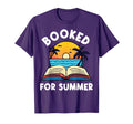 Booked Summer Bookish Girly Book Lover T-Shirt - Unique Graphic for Adults - T-Shirt, Sweatshirt, Hoodie