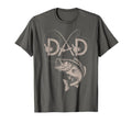 Bass Dad Fishing Rod Father Day Gift T-Shirt - Streetwear Style Men Women - T-Shirt, Sweatshirt, Hoodie