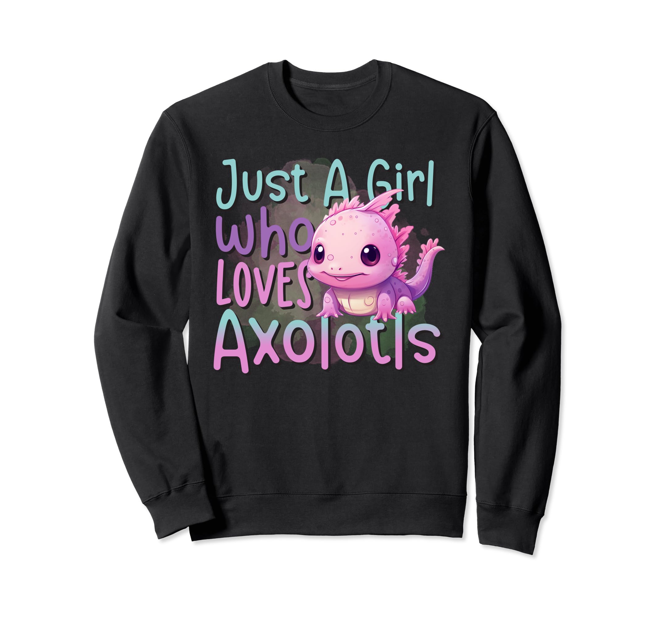 Axolotl Bookshelf Readsolotl Sweatshirt - Casual Everyday Wear for Adults - T-Shirt, Sweatshirt, Hoodie