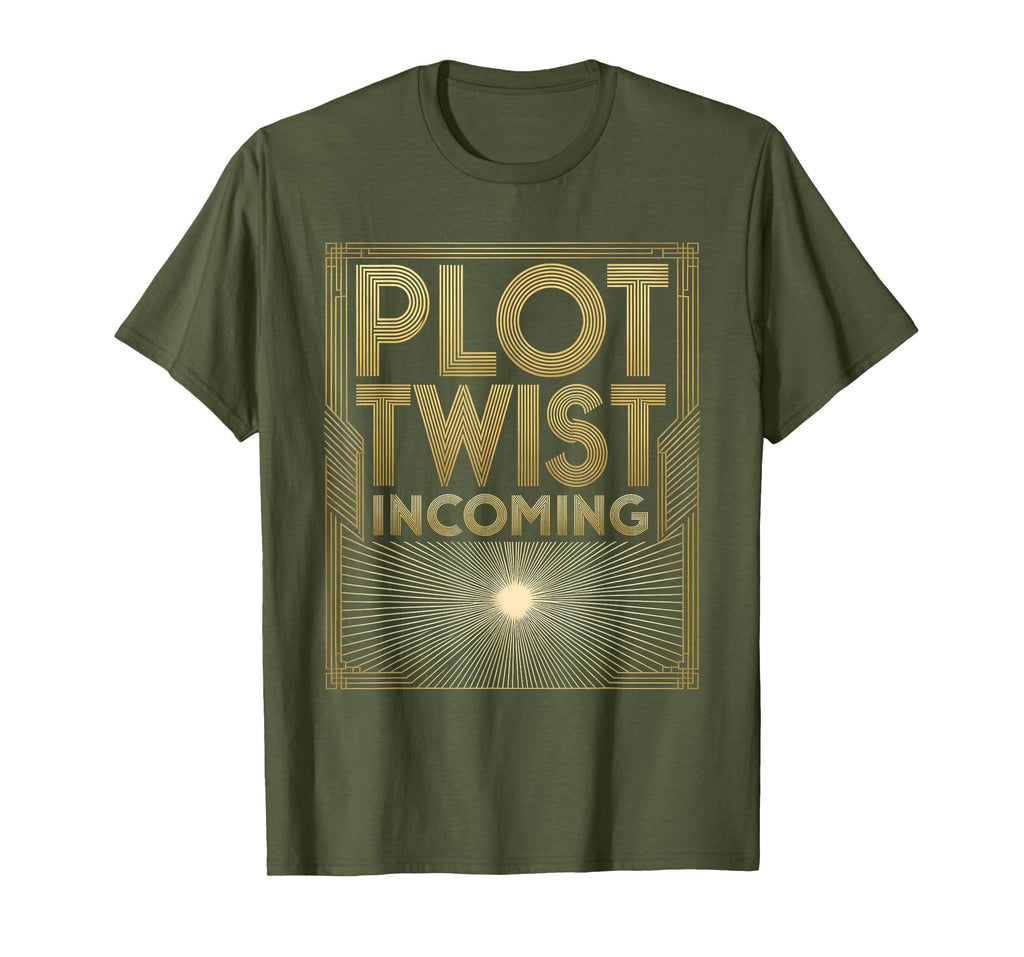 Plot Twist Incoming Funny Movie Fan T-Shirt - Minimalist Print Men Women - T-Shirt, Sweatshirt, Hoodie