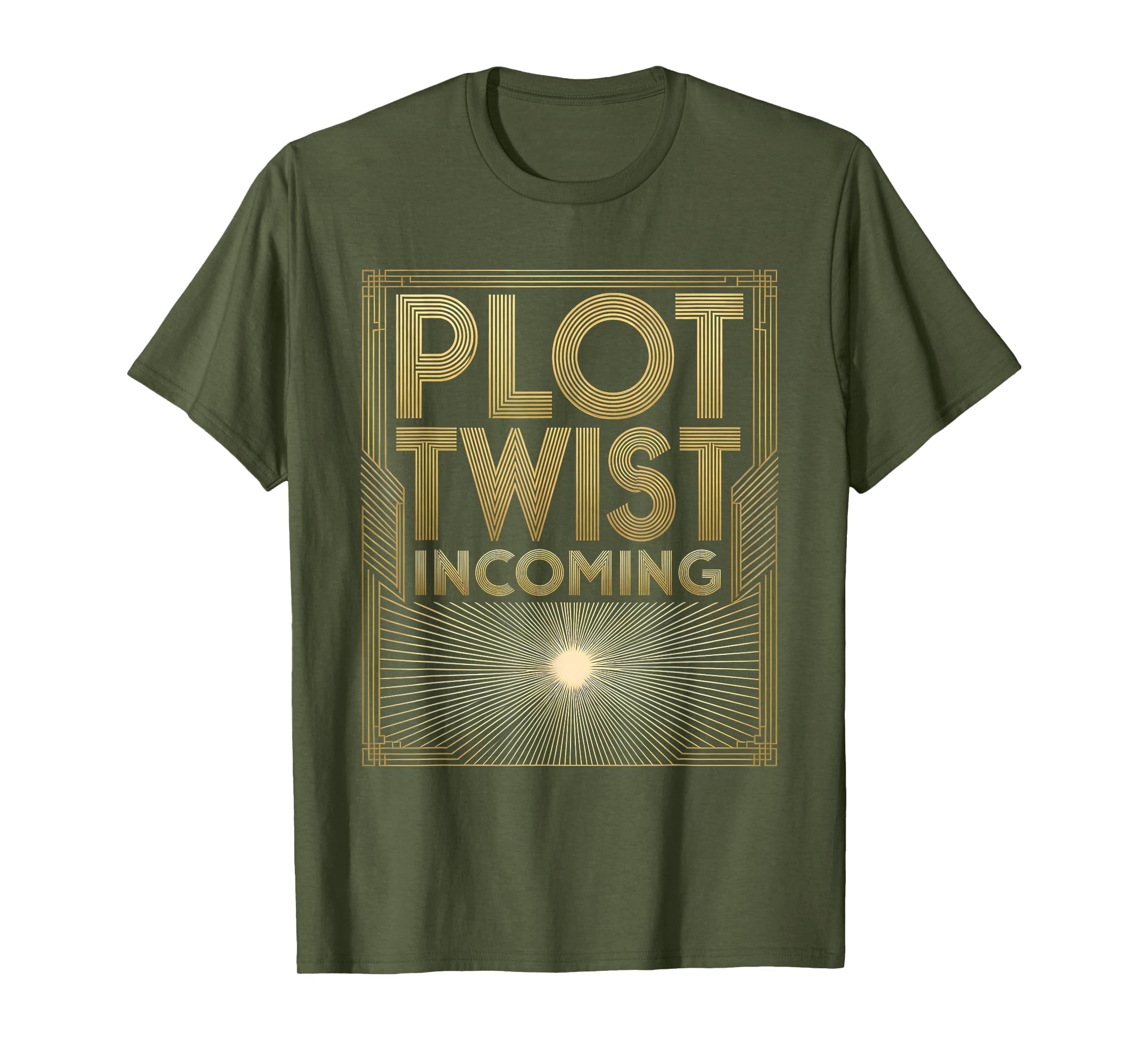 Plot Twist Incoming Funny Movie Fan T-Shirt - Minimalist Print Men Women - T-Shirt, Sweatshirt, Hoodie