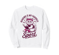 Reading Is My Favorite Sport 80S Sweatshirt - Novelty Apparel Men Women - T-Shirt, Sweatshirt, Hoodie