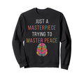 Just Masterpiece Mental Health Sweatshirt - Minimalist Print for Adults - T-Shirt, Sweatshirt, Hoodie