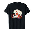 Overstimulated Halloween Skull T-Shirt - Trendy Graphic for Adults - T-Shirt, Sweatshirt, Hoodie