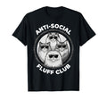 Anti Social Fluff Club Funny Cats T-Shirt - Casual Everyday Wear Unisex - T-Shirt, Sweatshirt, Hoodie