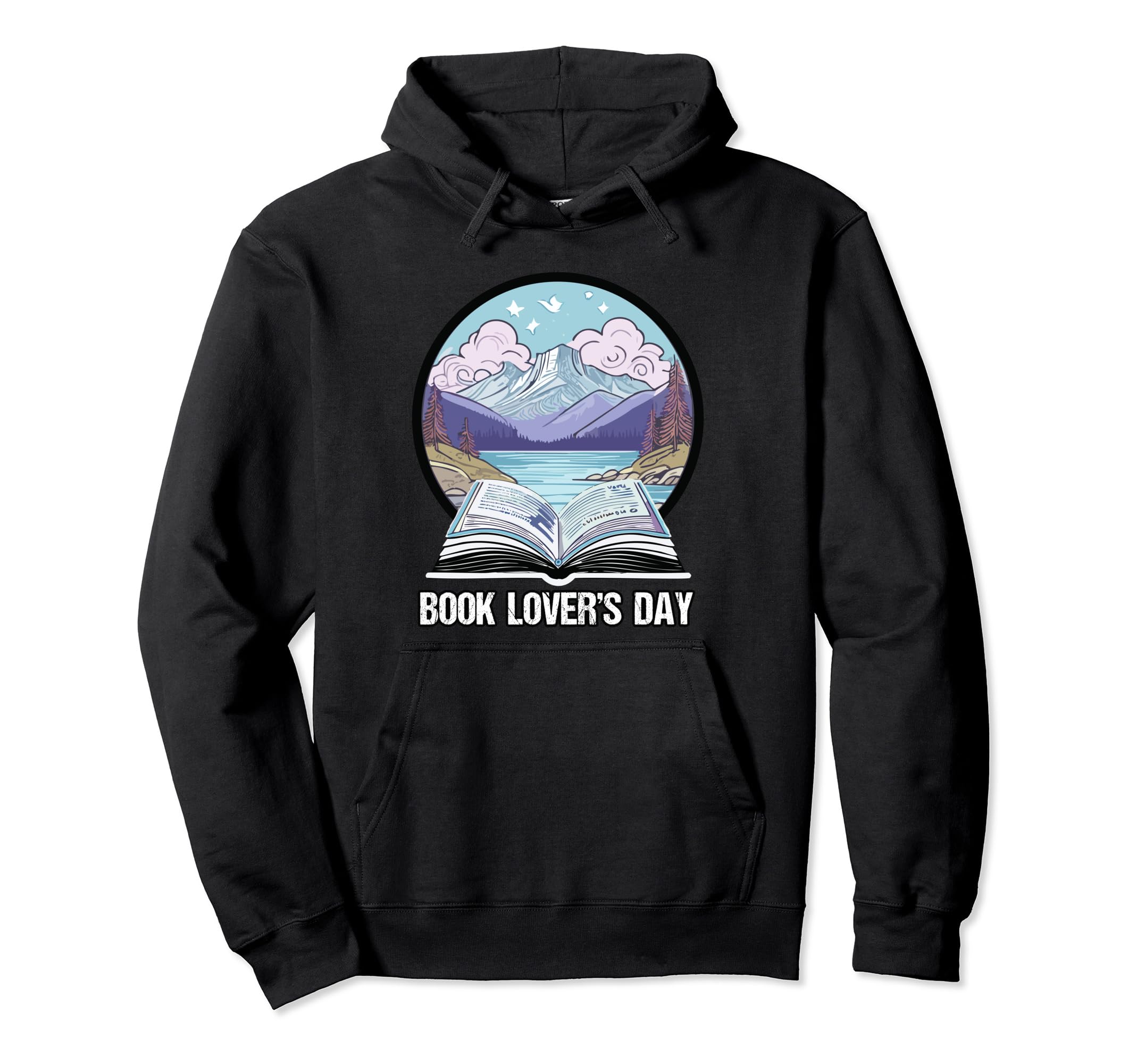 National Book Lovers Day August 9Th Hoodie - Unique Graphic Unisex - T-Shirt, Sweatshirt, Hoodie