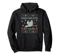 Overstimulated But Festive Goose Ugly Hoodie - Trendy Graphic Men Women - T-Shirt, Sweatshirt, Hoodie