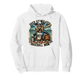 Overstimulated Baseball Mom Skeleton Hoodie - Graphic Print for Adults - T-Shirt, Sweatshirt, Hoodie
