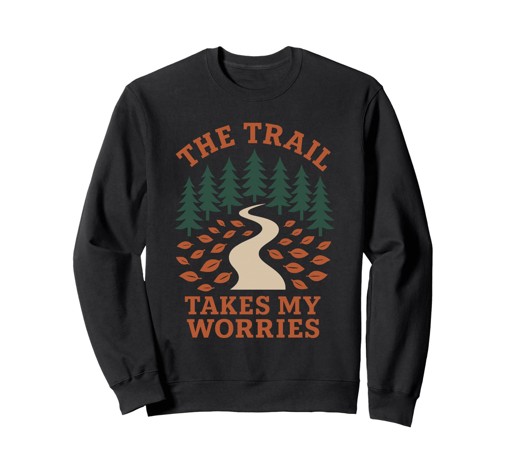 Forest Walk Overthinker Mental Reset Sweatshirt - Trendy Graphic Men Women - T-Shirt, Sweatshirt, Hoodie