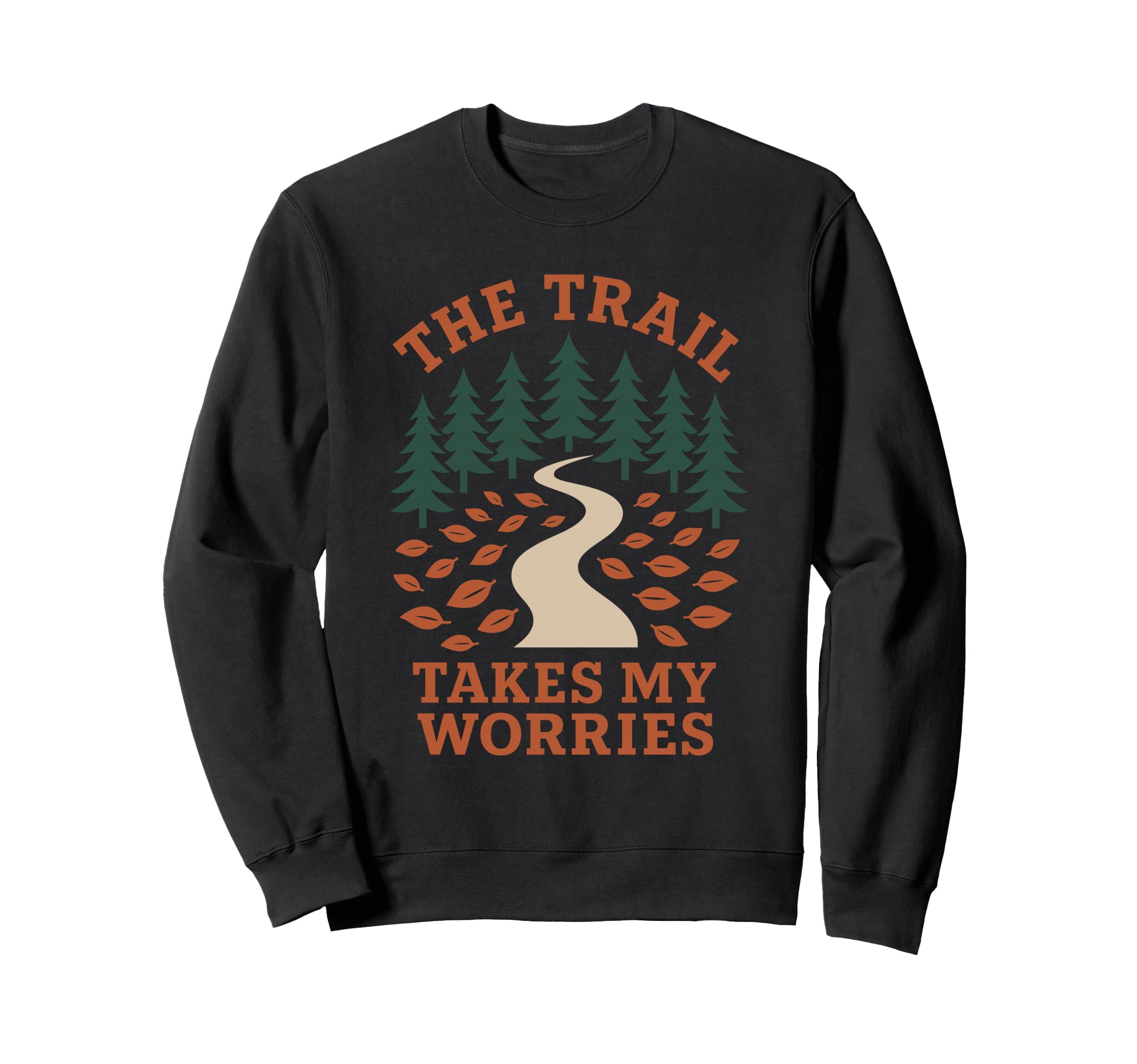 Forest Walk Overthinker Mental Reset Sweatshirt - Trendy Graphic Men Women - T-Shirt, Sweatshirt, Hoodie