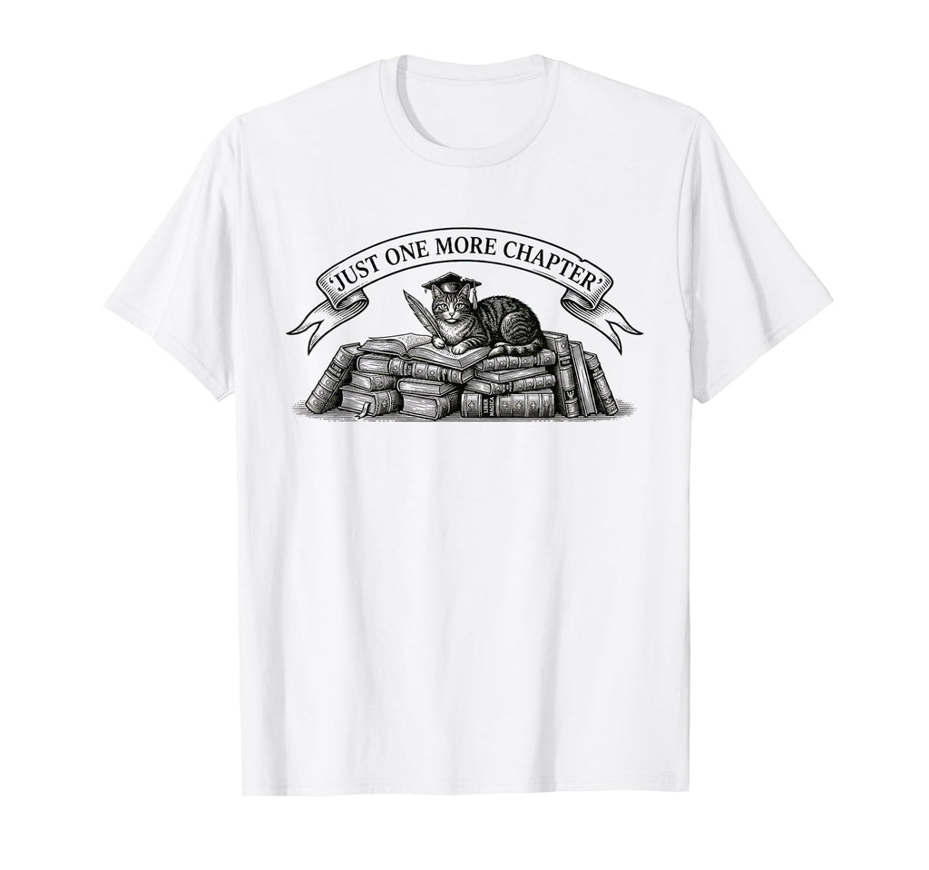 Woodcut Cat Engraving Dark Academia T-Shirt - Trendy Graphic Men Women - T-Shirt, Sweatshirt, Hoodie
