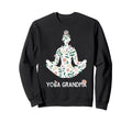 Yoga Grandma Meditation Mandala Sweatshirt - Custom Art Print for Adults - T-Shirt, Sweatshirt, Hoodie
