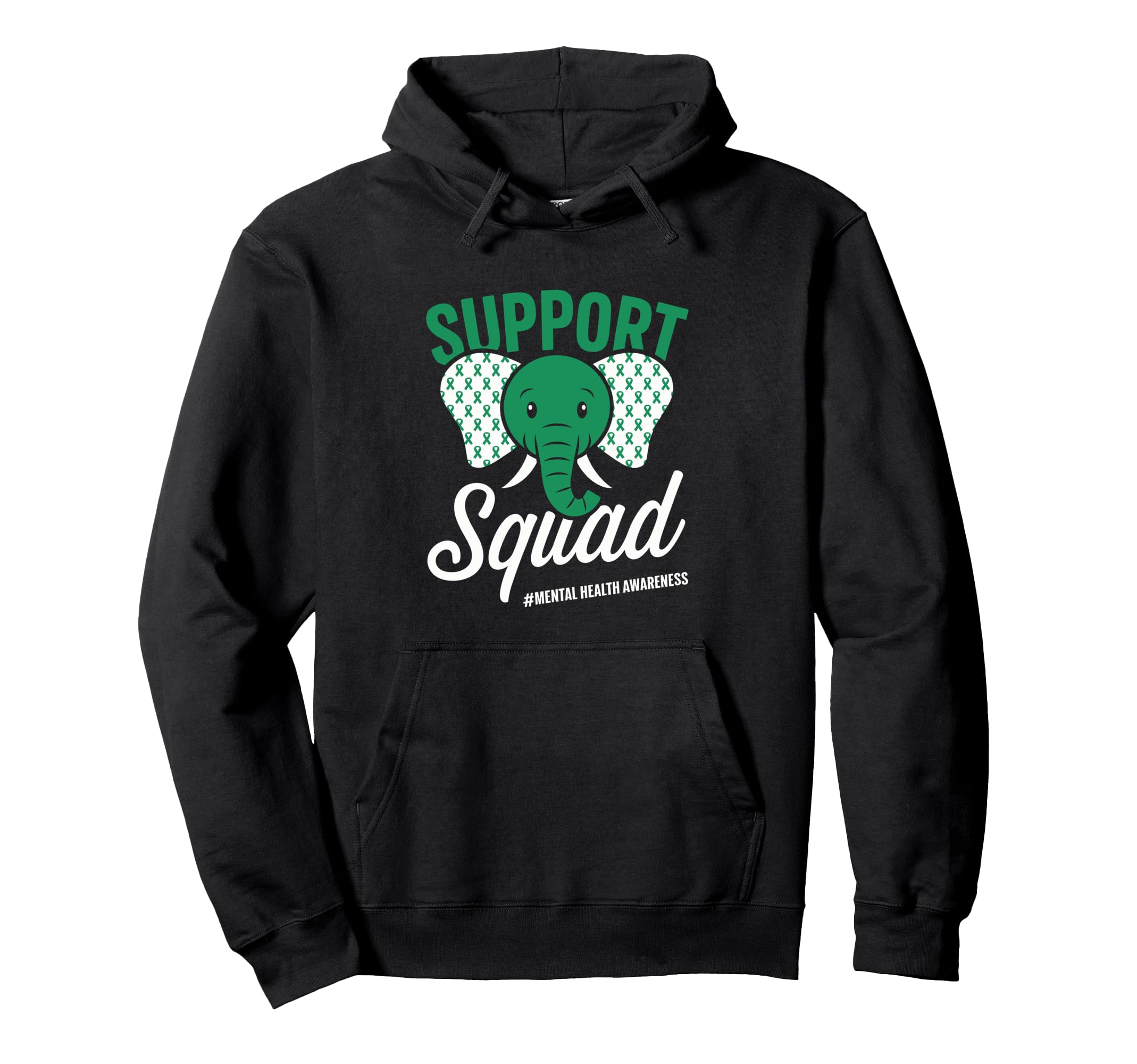 Support Squad Mental Health Awareness Hoodie - Custom Art Print Unisex - T-Shirt, Sweatshirt, Hoodie