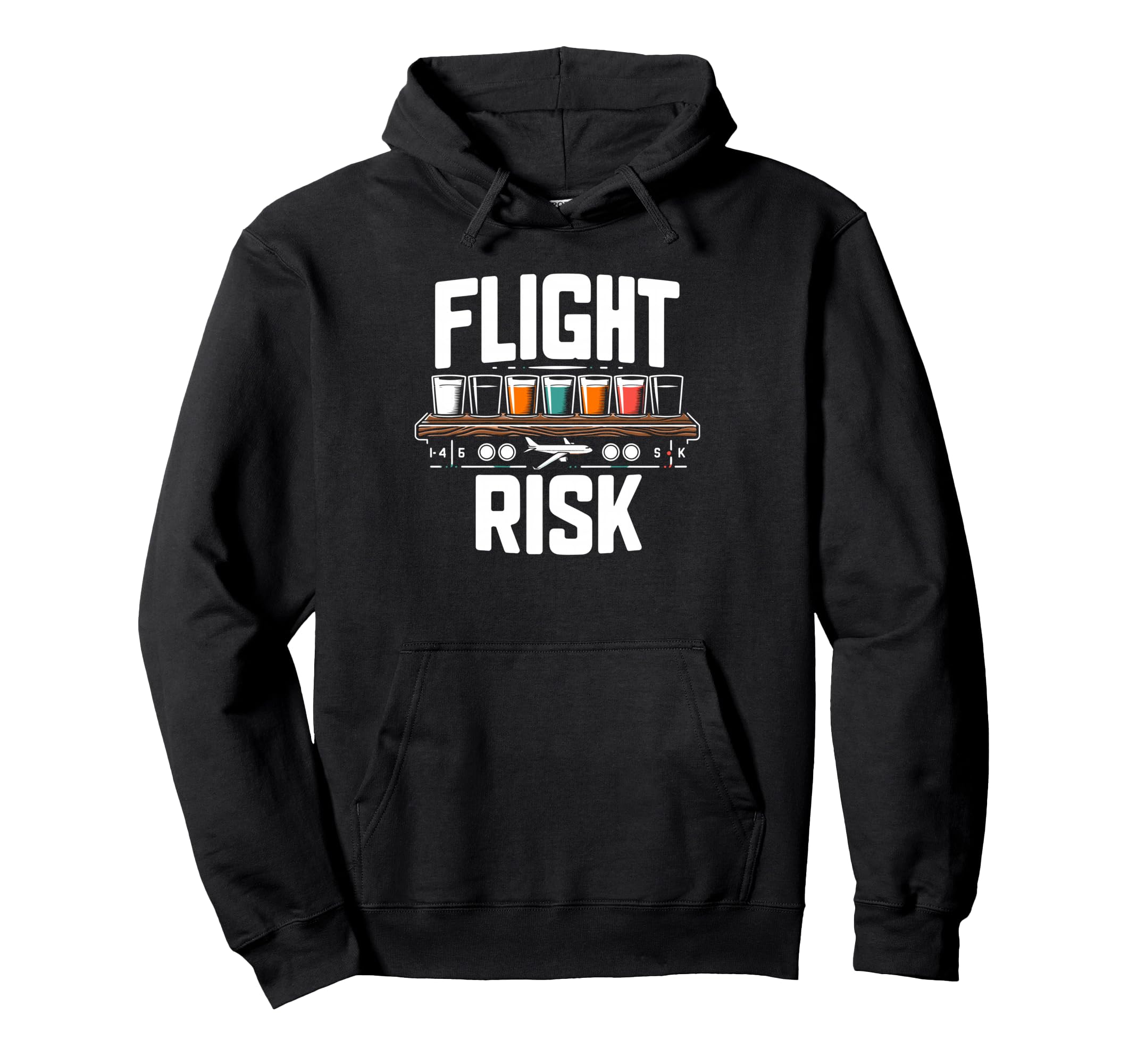 Fomo Flight Risk Beer Tasting Funny Hoodie - Custom Art Print Unisex - T-Shirt, Sweatshirt, Hoodie