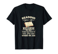 Reading Reader Book Lover Literature T-Shirt - Unique Graphic Unisex - T-Shirt, Sweatshirt, Hoodie
