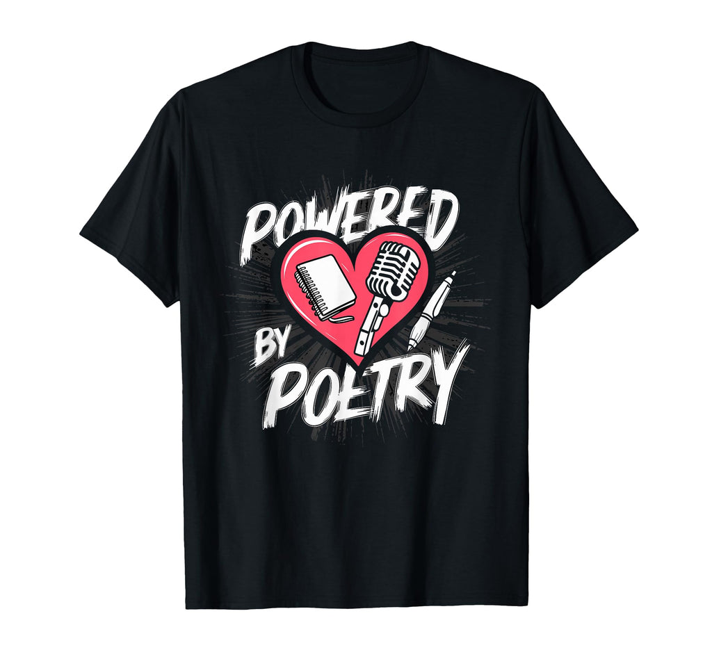 Poetry Slam Writer Poet Literature T-Shirt - Fun Novelty Design Men Women - T-Shirt, Sweatshirt, Hoodie