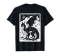 Dark Academia Fantasy Dragon Book T-Shirt - Custom Art Print Men Women - T-Shirt, Sweatshirt, Hoodie