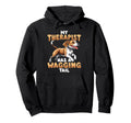 Beagle Therapy Service Dog Hoodie - Fun Novelty Design Men Women - T-Shirt, Sweatshirt, Hoodie
