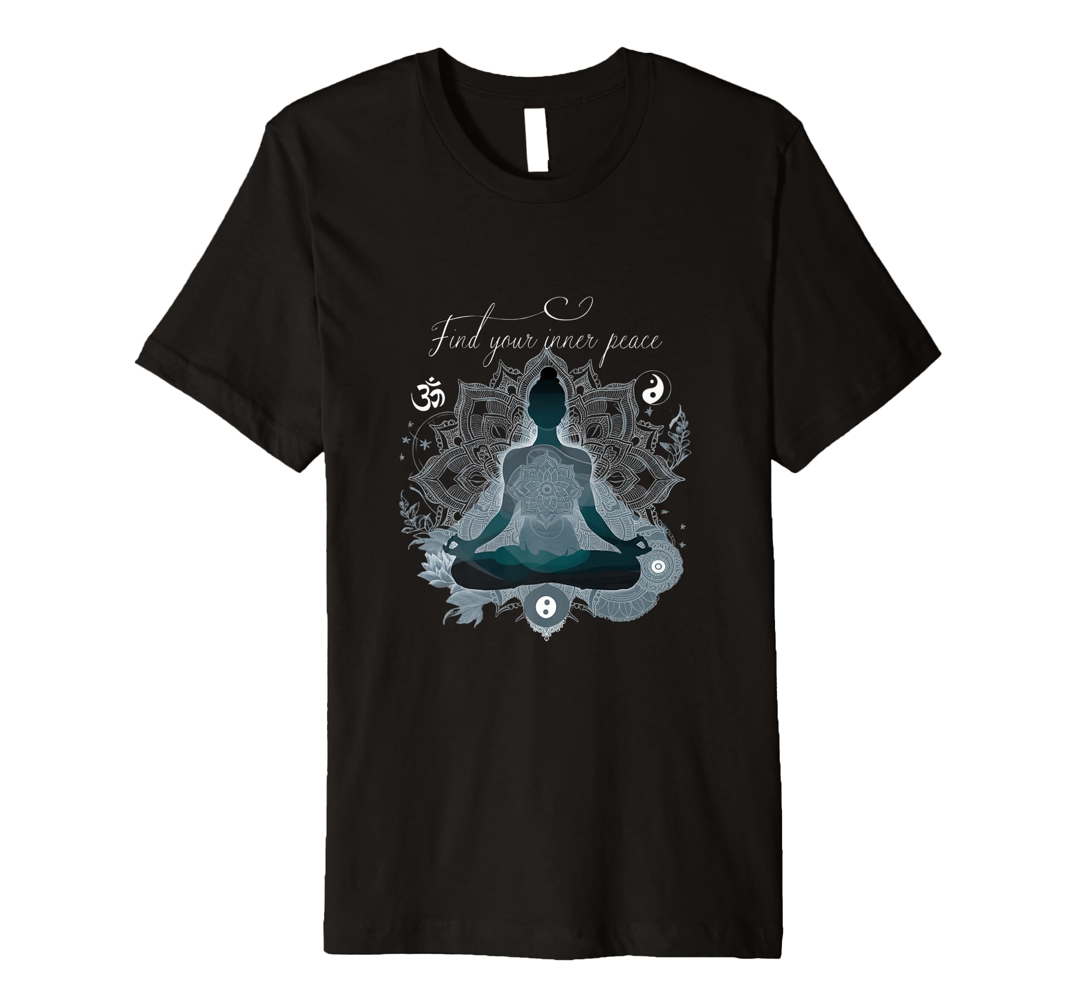 Meditation Mindfulness Spiritual T-Shirt - Aesthetic Graphic Men Women - T-Shirt, Sweatshirt, Hoodie