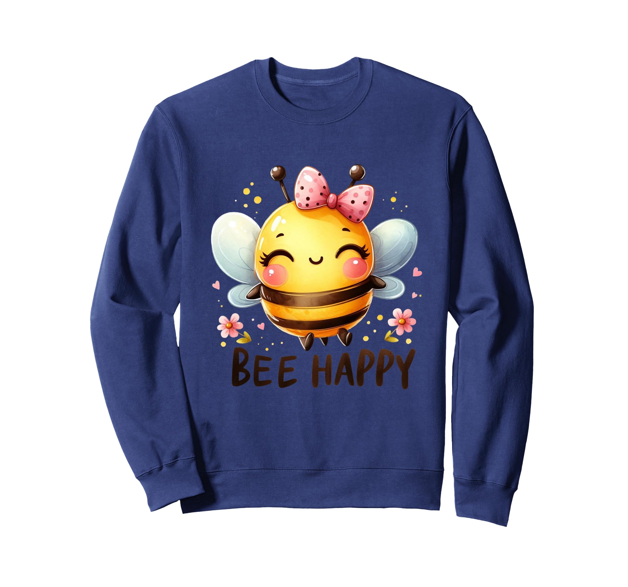 Funny Bee Happy Kawaii Buzz Sweatshirt - Streetwear Style for Adults - T-Shirt, Sweatshirt, Hoodie