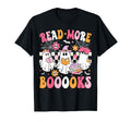 Read More Books Ghosts Reading Book T-Shirt - Minimalist Print for Adults - T-Shirt, Sweatshirt, Hoodie