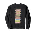 Book Trope Reader Romance Reading Sweatshirt - Novelty Apparel Unisex - T-Shirt, Sweatshirt, Hoodie