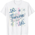 Striped Preppy Fourth Grade Back to School Teacher Girl Kids T-Shirt Unisex T-shirt, Sweatshirt, Hoodie, Long Sleeve Tee - T-Shirt, Sweatshirt, Hoodie