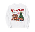 Candy Cane Book Clubs Tree Sweatshirt - Casual Everyday Wear Unisex - T-Shirt, Sweatshirt, Hoodie