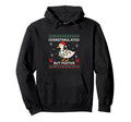 Overstimulated But Still Festive Goose Hoodie - Novelty Apparel Men Women - T-Shirt, Sweatshirt, Hoodie
