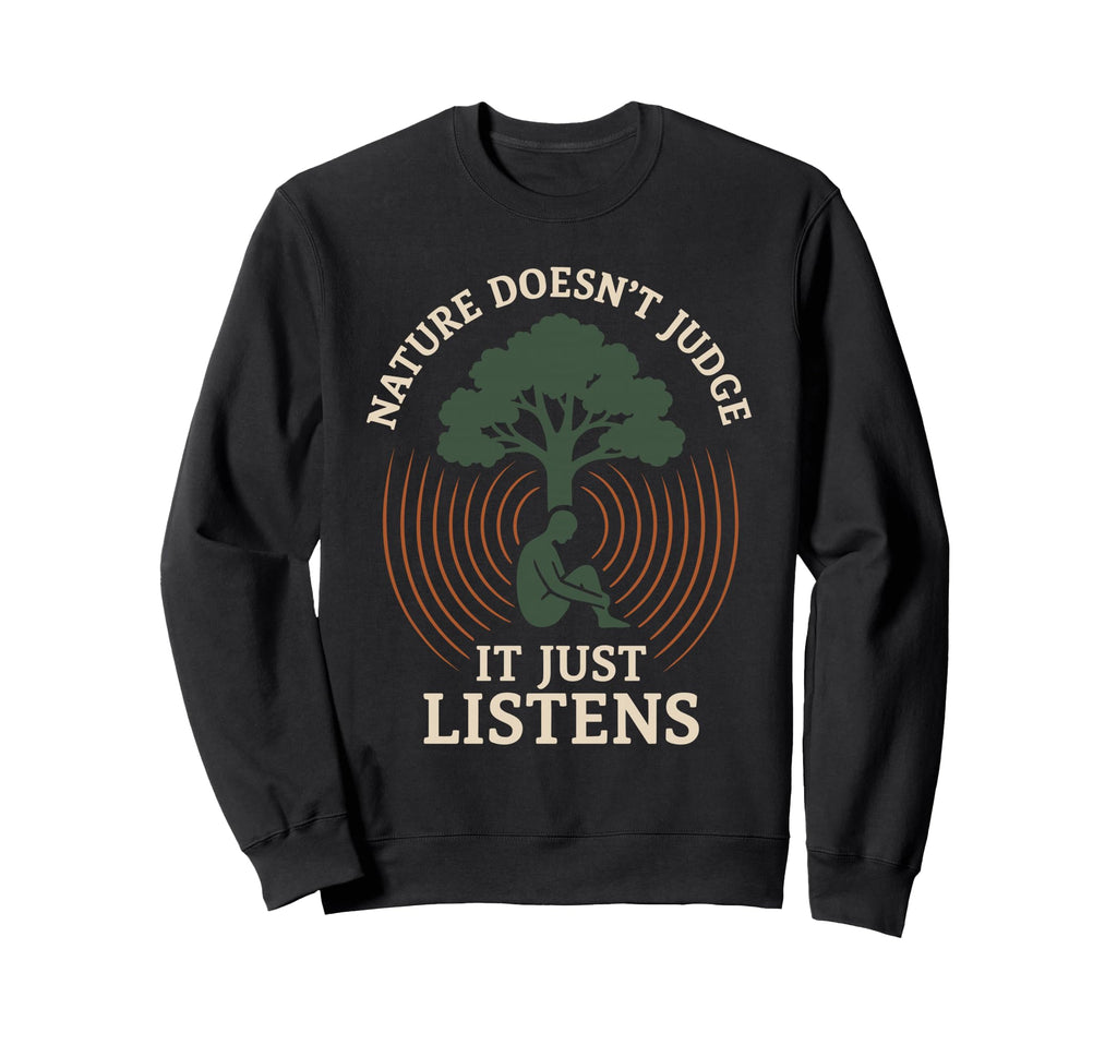 Forest Walk Overthinker Sweatshirt - Casual Everyday Wear for Adults - T-Shirt, Sweatshirt, Hoodie