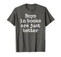 Books Are Just Better Book Club Reader T-Shirt - Aesthetic Graphic Unisex - T-Shirt, Sweatshirt, Hoodie