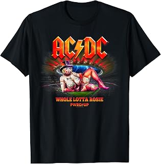 PWR UP European Tour 2024 Whole Lotta Rosie Madrid T-Shirt Unisex T-shirt, Sweatshirt, Hoodie, Long Sleeve Tee - T-Shirt, Sweatshirt, Hoodie
