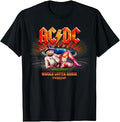 PWR UP European Tour 2024 Whole Lotta Rosie Madrid T-Shirt Unisex T-shirt, Sweatshirt, Hoodie, Long Sleeve Tee - T-Shirt, Sweatshirt, Hoodie