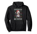 Overstimulated But Festive Possum Ugly Hoodie - Custom Art Print Men Women - T-Shirt, Sweatshirt, Hoodie