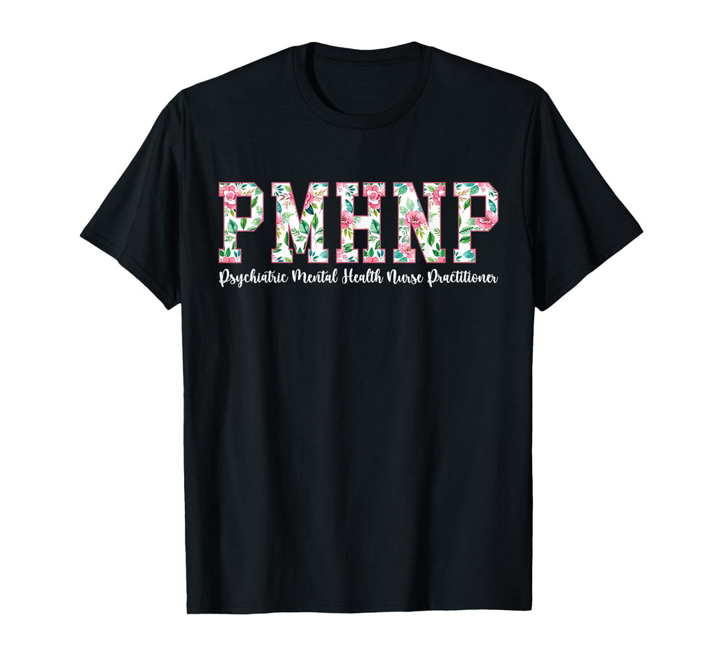 Boho Pmhnp Psychiatric Mental Health Nurse T-Shirt - Trendy Graphic Unisex - T-Shirt, Sweatshirt, Hoodie