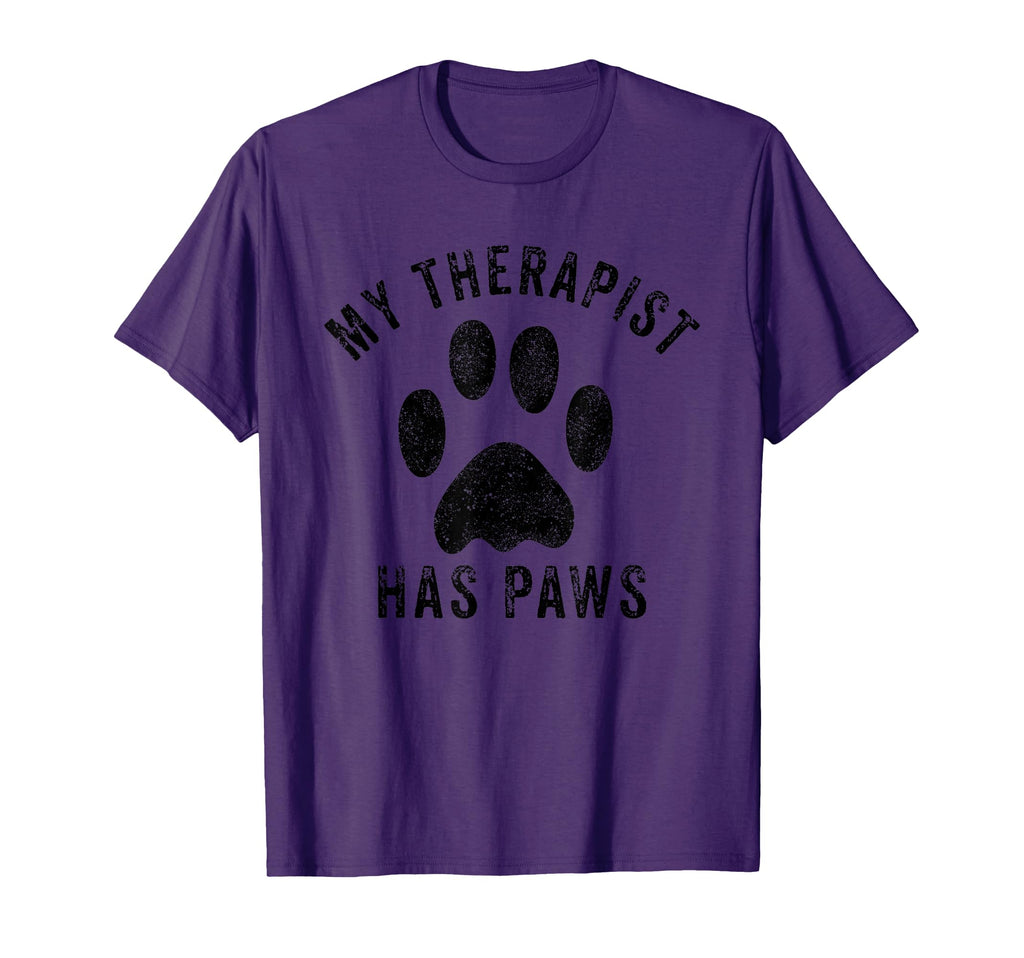 My Therapist Has Paws Funny Pet T-Shirt - Streetwear Style for Adults - T-Shirt, Sweatshirt, Hoodie