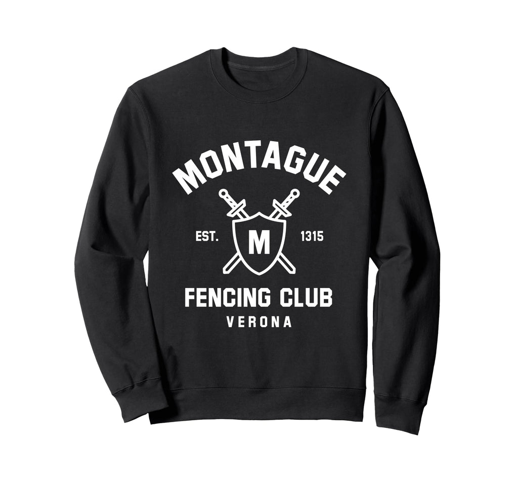 Montague Fencing Club Literature Sweatshirt - Streetwear Style for Adults - T-Shirt, Sweatshirt, Hoodie