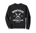 Montague Fencing Club Literature Sweatshirt - Streetwear Style for Adults - T-Shirt, Sweatshirt, Hoodie