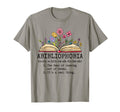 Abibliophobia Definition I Funny Reading T-Shirt - Graphic Print for Adults - T-Shirt, Sweatshirt, Hoodie