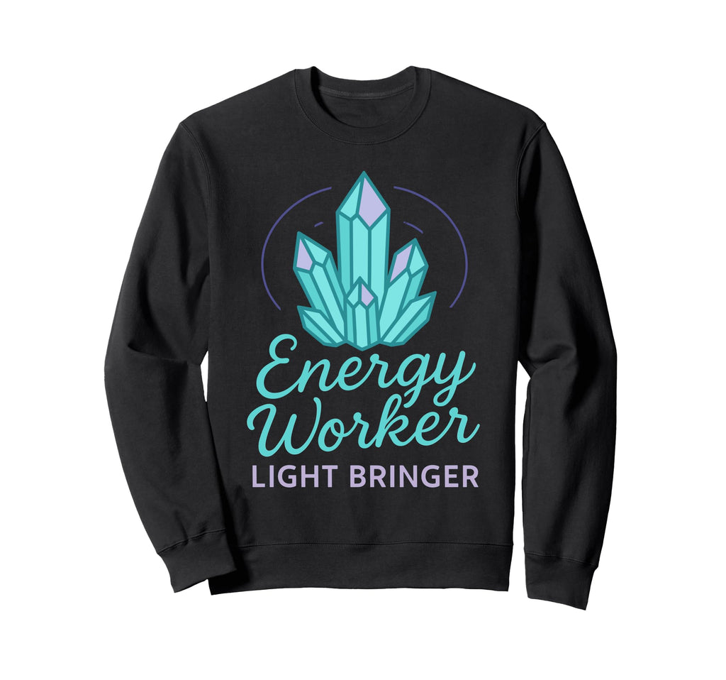 Reiki Energy Healing Lightworker Sweatshirt - Graphic Print Men Women - T-Shirt, Sweatshirt, Hoodie