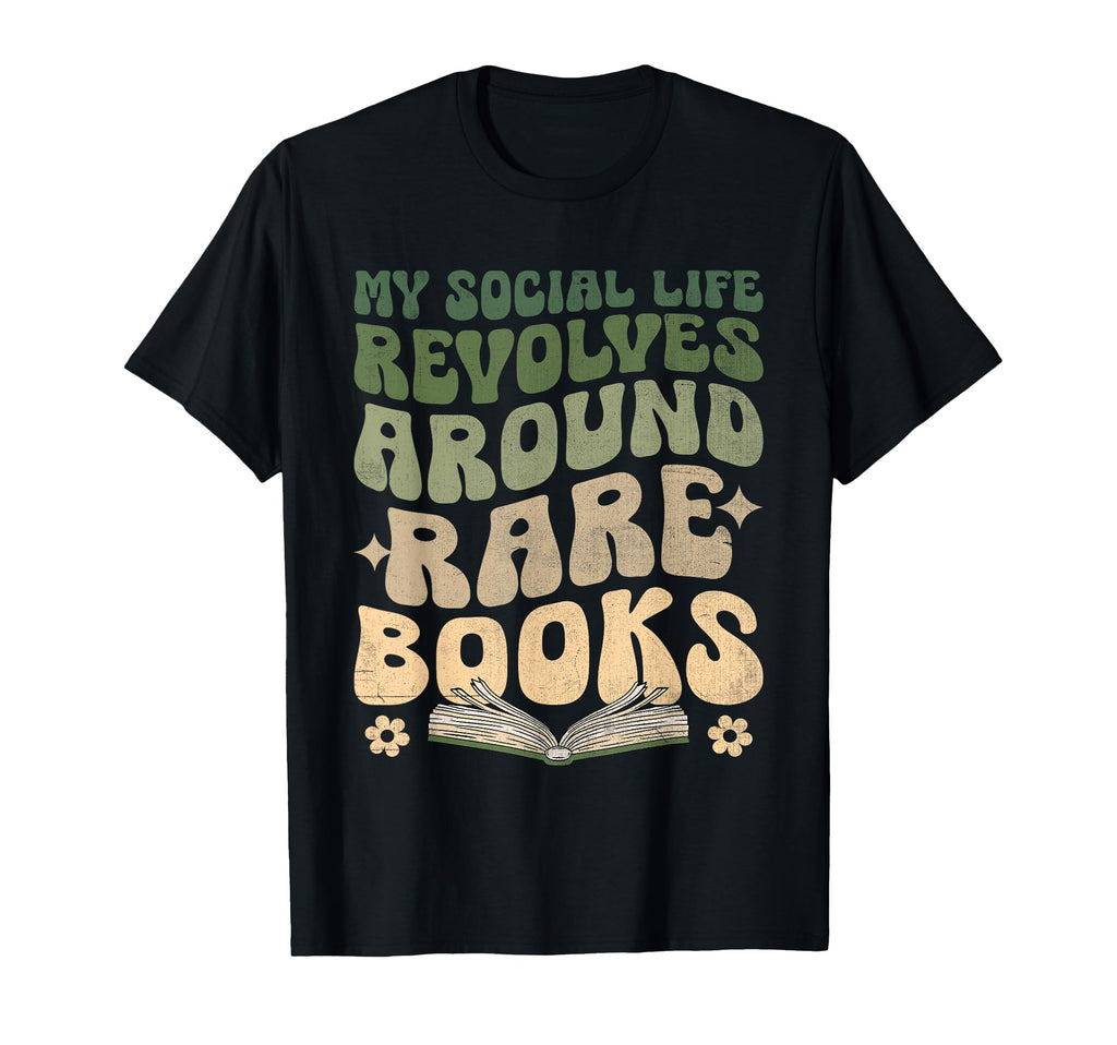 Funny Rare Books Collector Collection T-Shirt - Novelty Apparel for Adults - T-Shirt, Sweatshirt, Hoodie