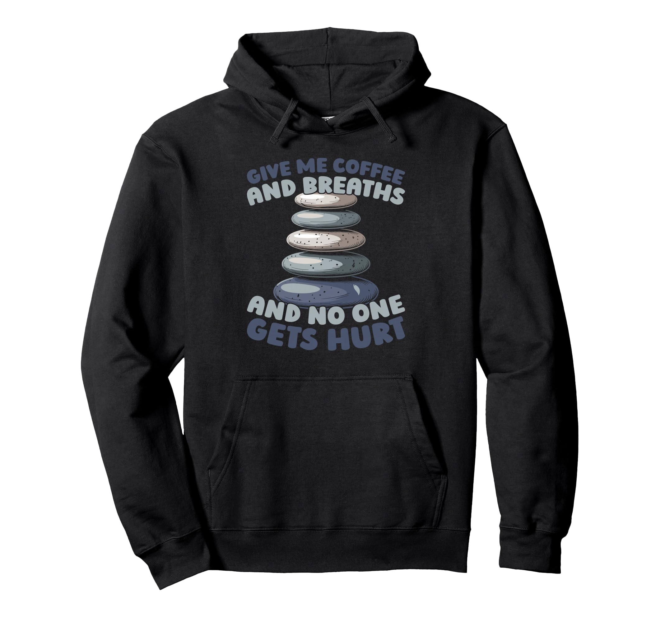 Meditation Spiritual Calmness Zen Hoodie - Minimalist Print for Adults - T-Shirt, Sweatshirt, Hoodie