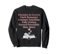 Bibliophile Romance Book Genre Sweatshirt - Unique Graphic Men Women - T-Shirt, Sweatshirt, Hoodie