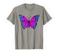 Anti Social Butterfly Beautiful Colorful T-Shirt - Minimalist Print Unisex - T-Shirt, Sweatshirt, Hoodie