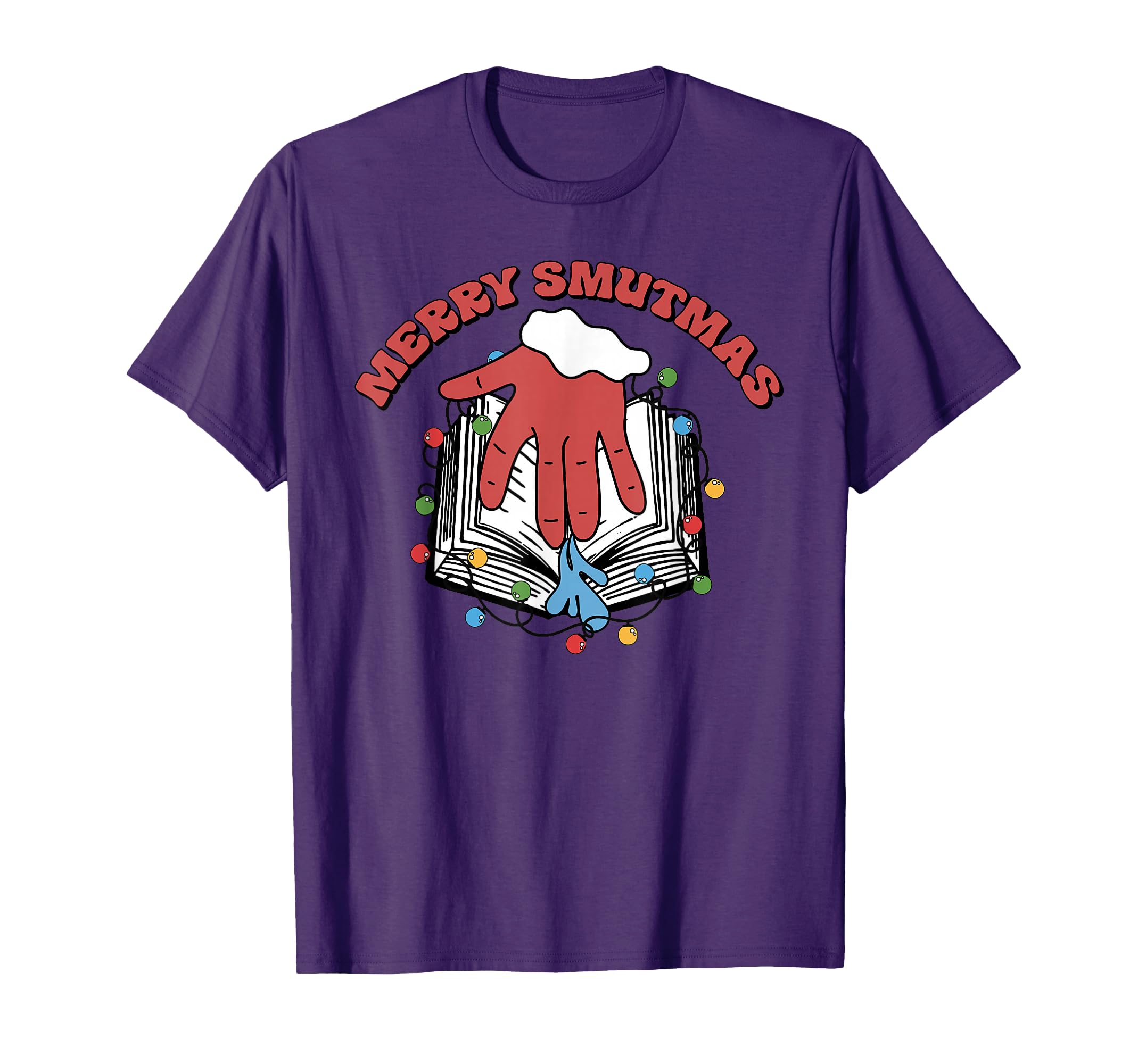Merry Smutmas Smut Readers Funny T-Shirt - Minimalist Print Men Women - T-Shirt, Sweatshirt, Hoodie