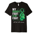 Green Ribbon Grandfather Mental T-Shirt - Custom Art Print for Adults - T-Shirt, Sweatshirt, Hoodie
