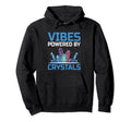 Spiritual Crystal Stones Healing Hoodie - Casual Everyday Wear Unisex - T-Shirt, Sweatshirt, Hoodie