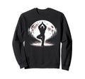 Bigfoot Yoga Pose Self Care Sweatshirt - Trendy Graphic for Adults - T-Shirt, Sweatshirt, Hoodie