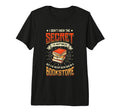 Book Store Librarian Book Lover Tri T-Shirt - Minimalist Print Men Women - T-Shirt, Sweatshirt, Hoodie